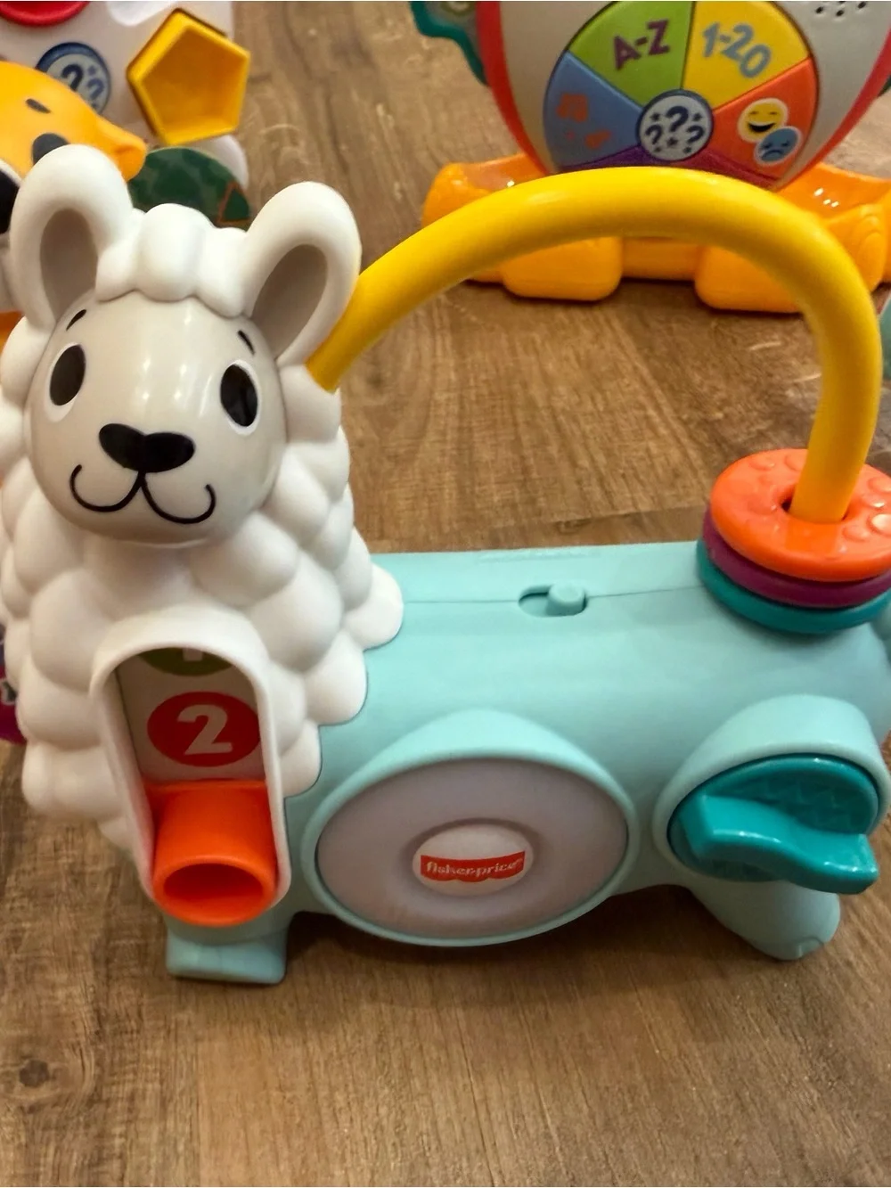 Fisher-price linkimals. Beaver, penguin, sheep, owl, polar bear